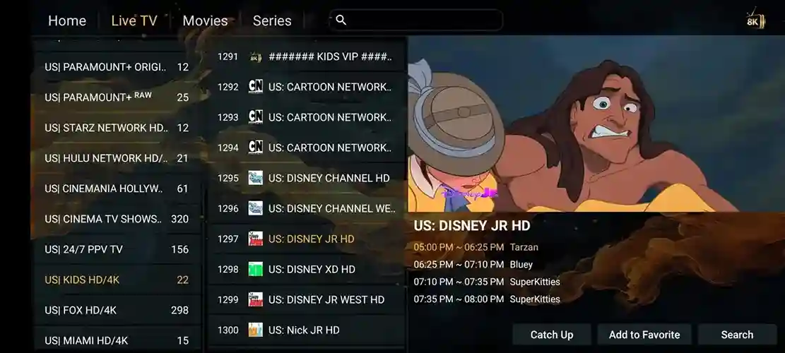 Preview 2 - Dynasty IPTV Premium IPTV Subscription