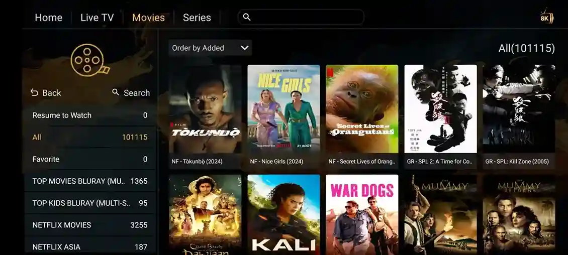 Preview 5 - Dynasty IPTV Premium IPTV Subscription
