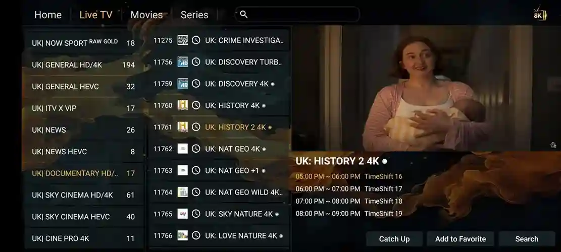 Preview 6 - Dynasty IPTV Premium IPTV Subscription